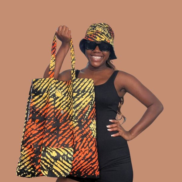 Tote bag and bucket hat set - Image 2